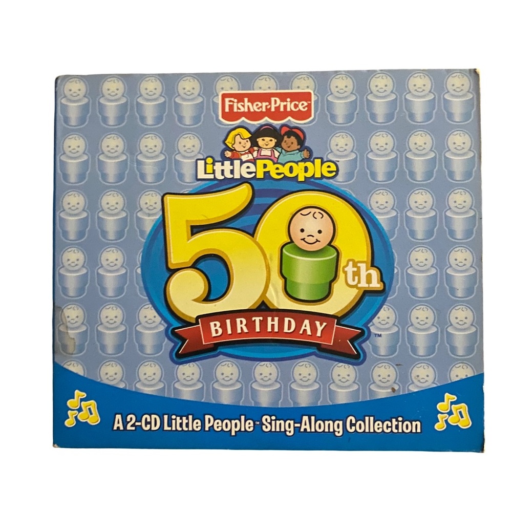 Fisher-Price Little People 50th Birthday 2-CD Sing-Along Collection Set
